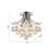 Transitional 3 Light Crystal Semi Flush Mount-2048806336