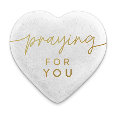 Heart Stone Card Heartfelt Prayers