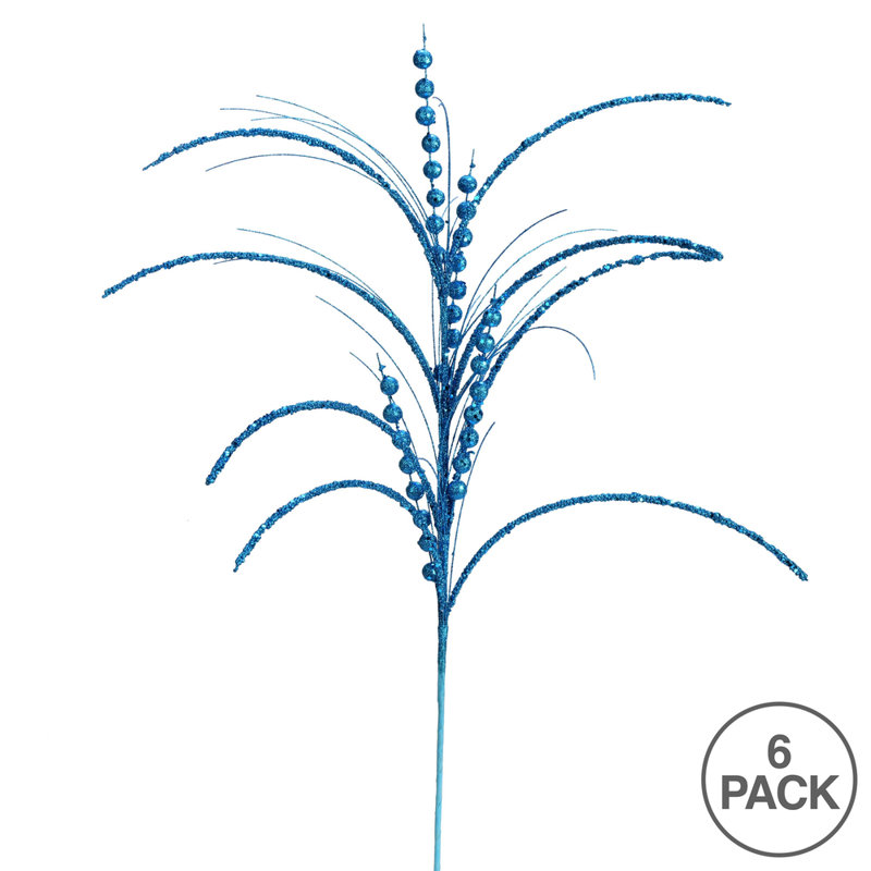 Vaporisateur de Noël 29 po Vickerman, Turquoise