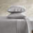 4 Pieces Sateen Sheet Set, Gray-122818039-122818047
