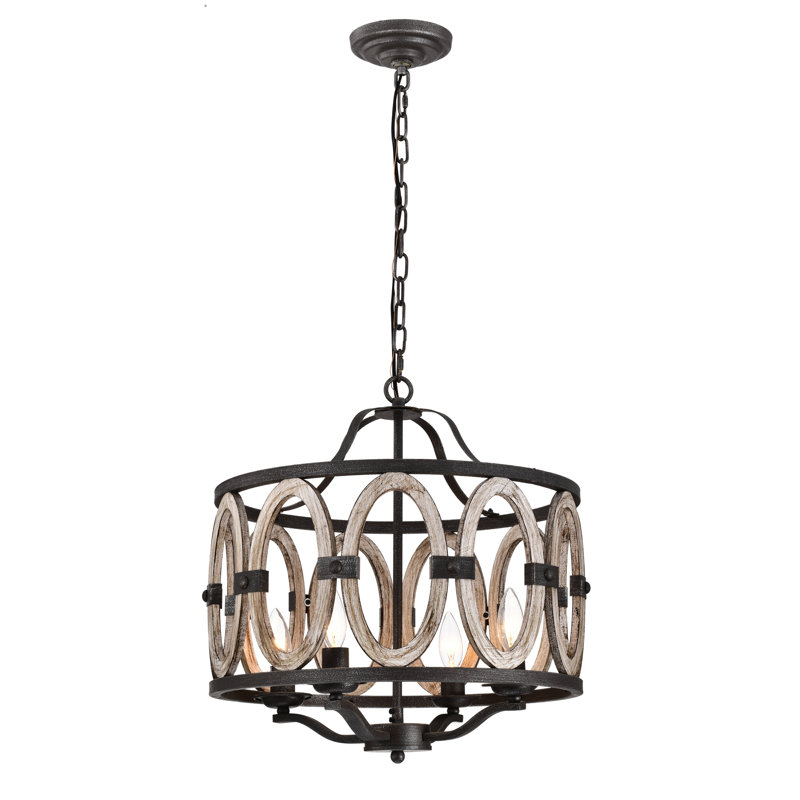 Servare 4 - Light Unique/Statement Pendant, Brown