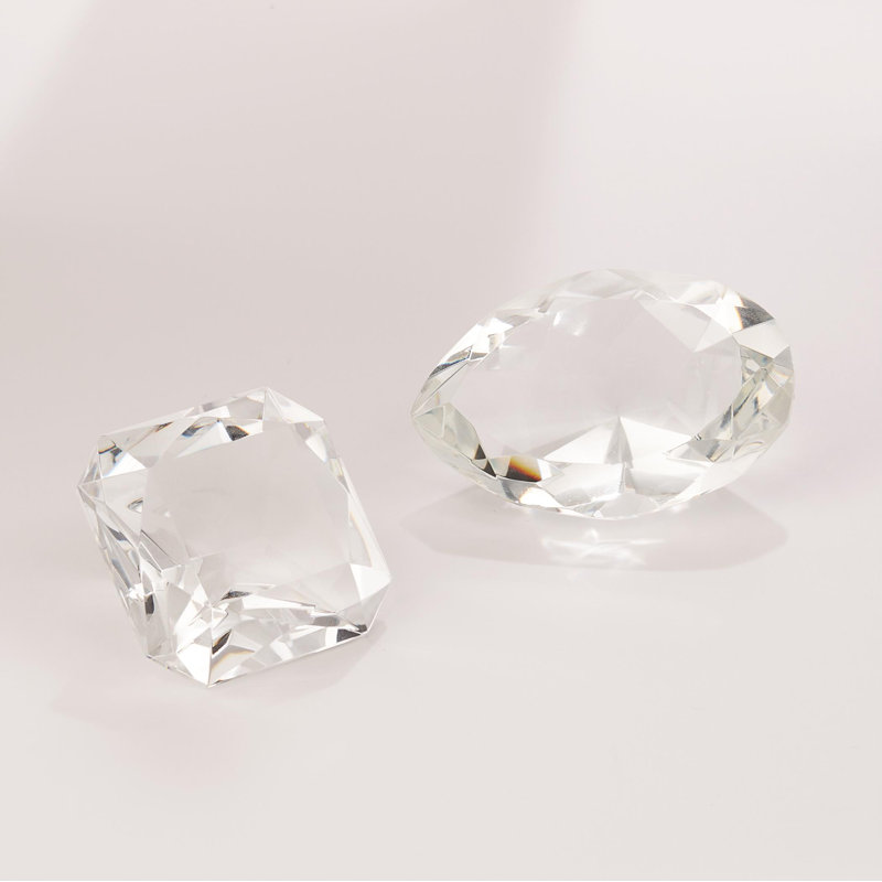 Oxford Jewels-Princess, 1.5" H x 2.5" W x 2.5" D, Clear