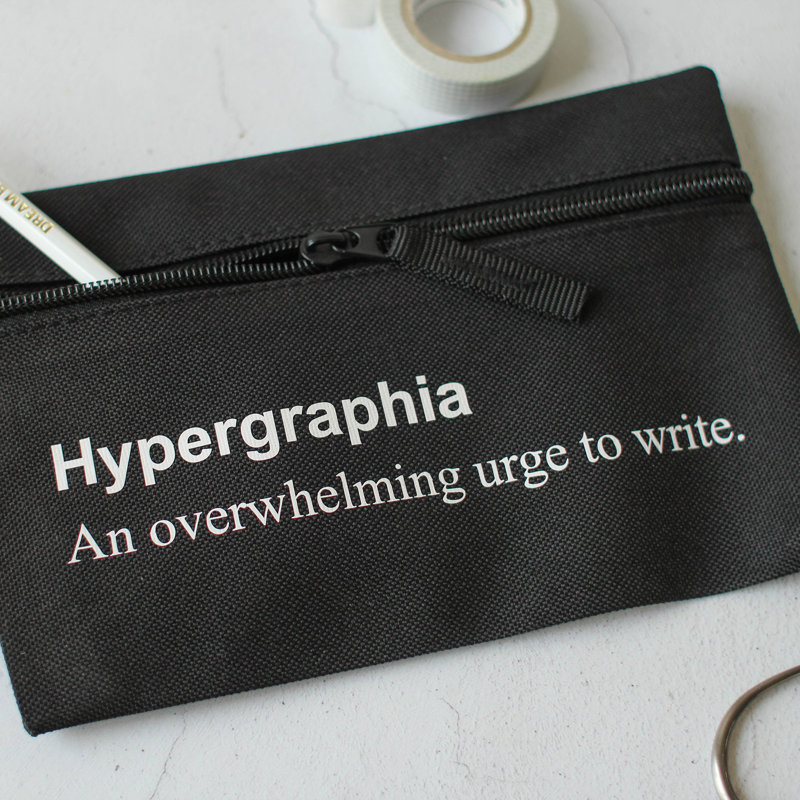 Jillianne Hypergraphia Pencil Case