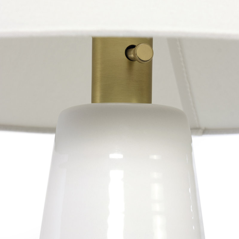 LA Modern Table Lamp, White