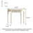 39" Solid Wood Console Table-331206389