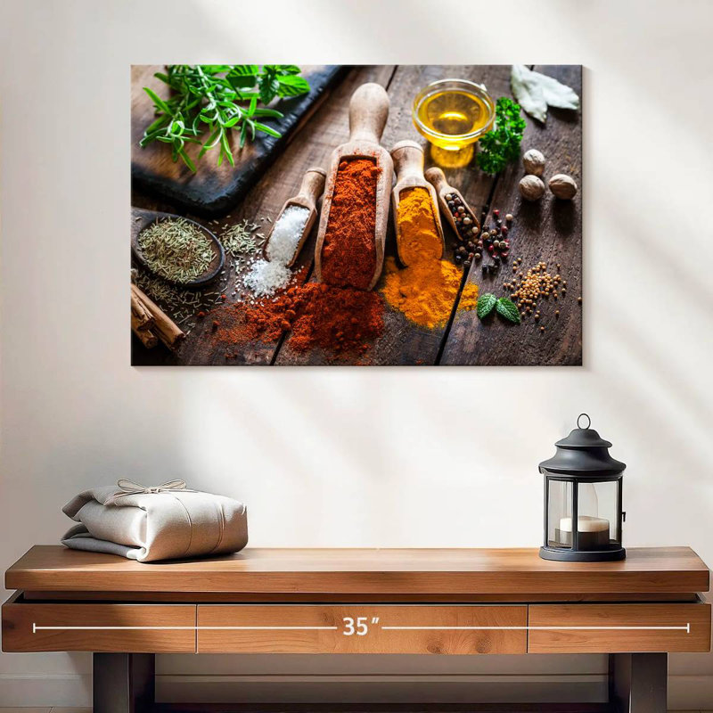 Yarlin Healthy Spices And Herbs, 20" H x 30" W