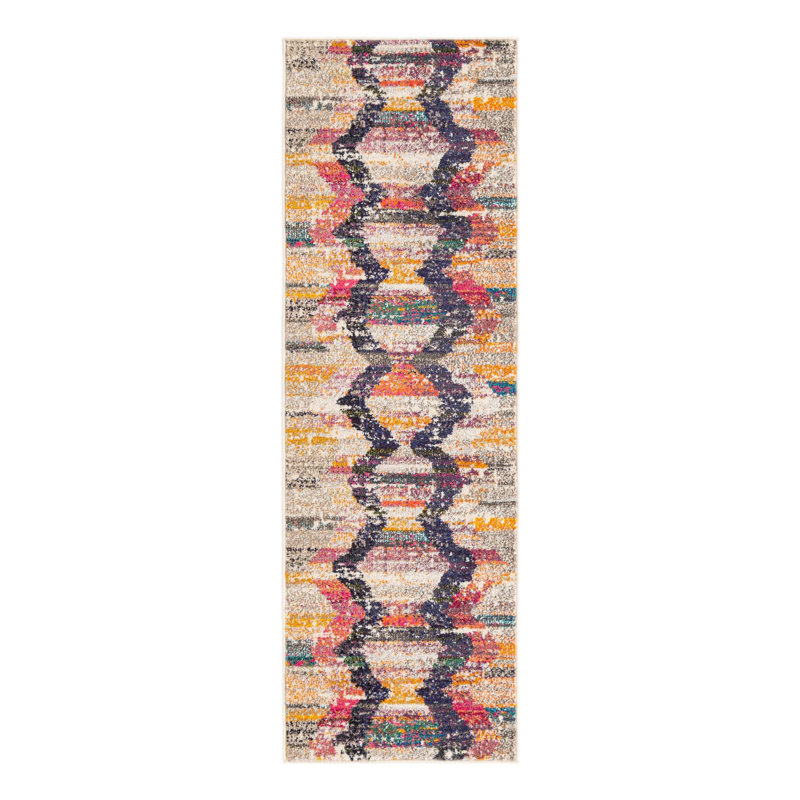 Washable Indoor Rug, Runner 2' x 6'