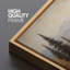 Impression sur toile Golden Forest Mountain, décor de paysage rustique chaleureux pour chalet ou bureau-115210117-115210121-115210124
