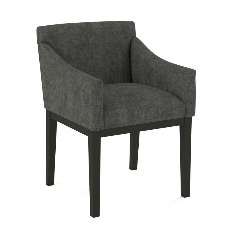 Upholstered Arm Chair, 61391-88, Black