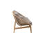 Strington 2-Seater Sofa W/Teak Frame