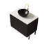 Meuble-lavabo moderne en MDF (doit inclure le meuble-lavabo et le lavabo)