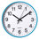 Horloge analogique Ebern Designs - silencieuse, sans tic-tac pour mur fonctionnant à pile, parfaite pour le bureau à domicile, la cuisine de ferme, les entrées, les salles à manger et la chambre à coucher, l'école et l'horloge de salle de bain
