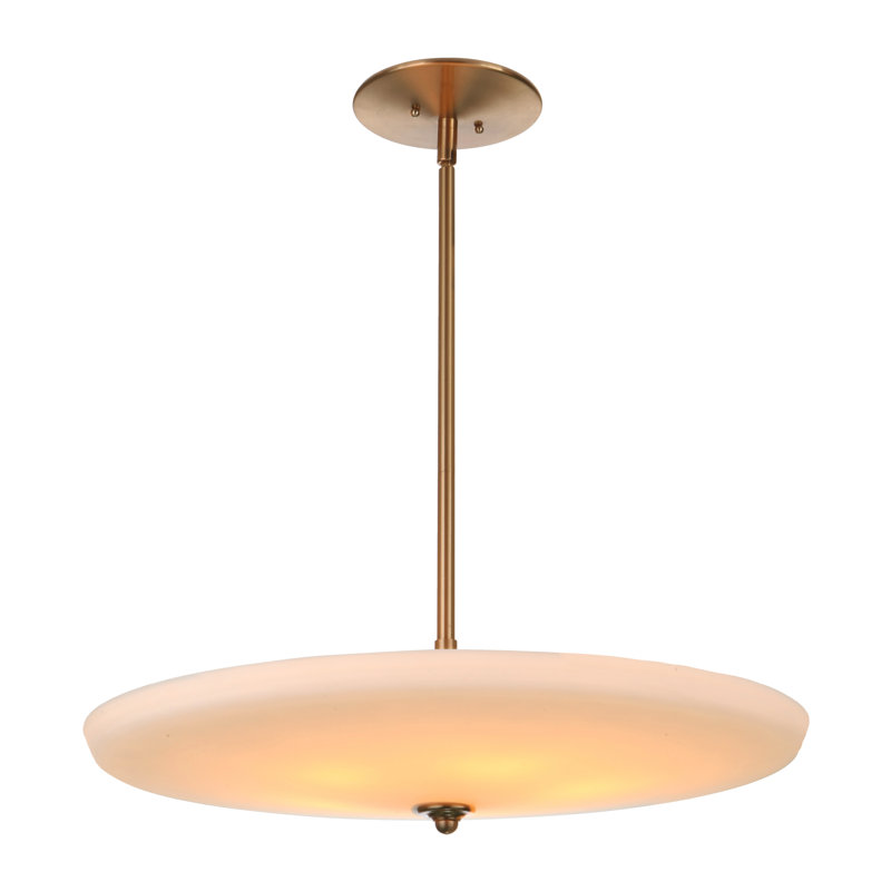 Hiarni 5 - Light Brass Single Pendant
