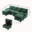 Canapés modulaires rembourrés et confortables-1873367519