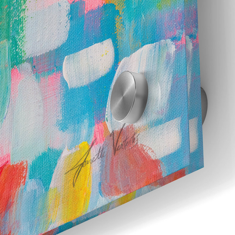 «True Love Bright» par Jeanette Vertentes, H 24 po x l 24 po x P 0,2 po