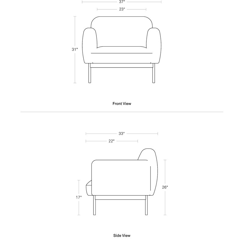 Puff Puff Armchair, Puff Puff Lounge Chair - Maharam Mode in Society