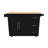 Damars 53.54 " W Kitchen Island with Solid Wood Top-952132948