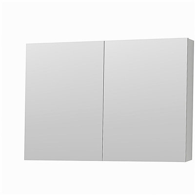 Armoire à pharmacie de salle de bain avec miroir à bords biseautés 36 po x H 26 po