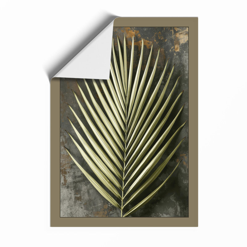 Palm Frond Study Botanical - Print, Unframed, A1 - 84.1 x 59.4 cm