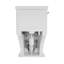 Toilette allongée une pièce Magicflush 1,28 GPF (siège inclus)