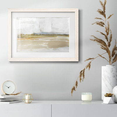 Golden Hour - reproduction encadrée rustique avec tableau mat