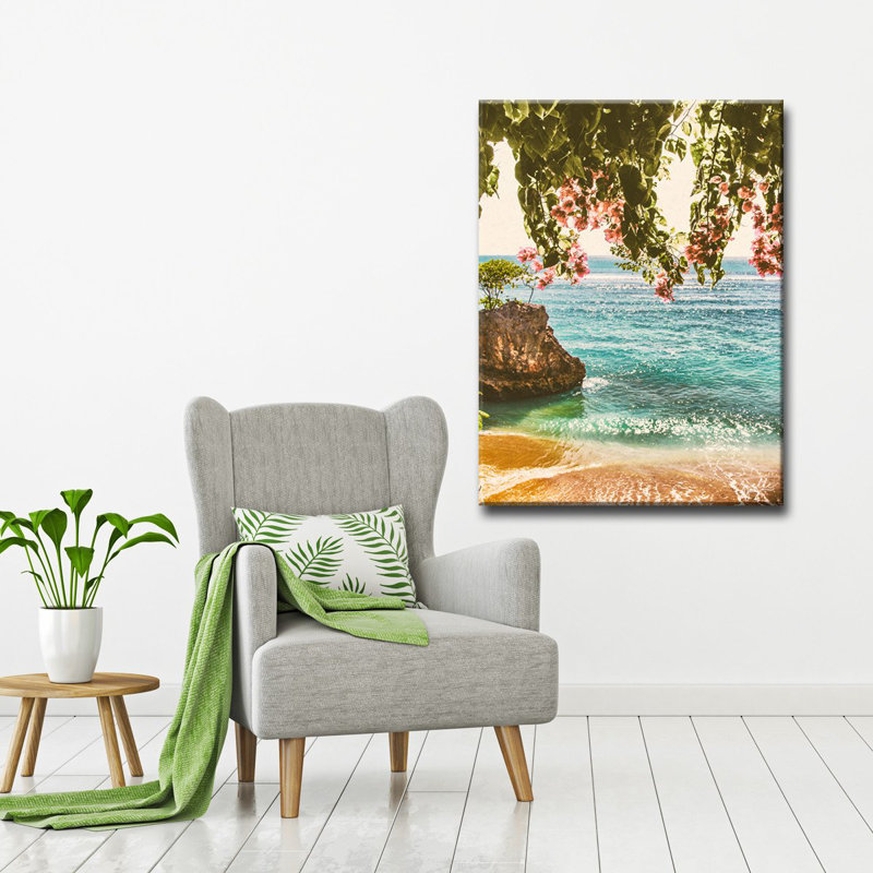 « hang inly assez long » par jeolle joy-impression sur toile, H 16 po x l 12 po