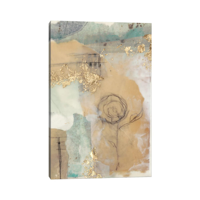 Posy Collage I 1 Piece Wrapped Canvas Panoramic Painting, 101.6 cm H x 66.04 cm W x 1.91 cm D