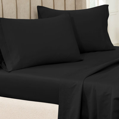 Aldin 650 Thread Count Certified Egyptian Cotton Solid Color Pillowcase Set