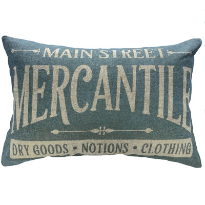  Mercantile Linen Lumbar Pillow
