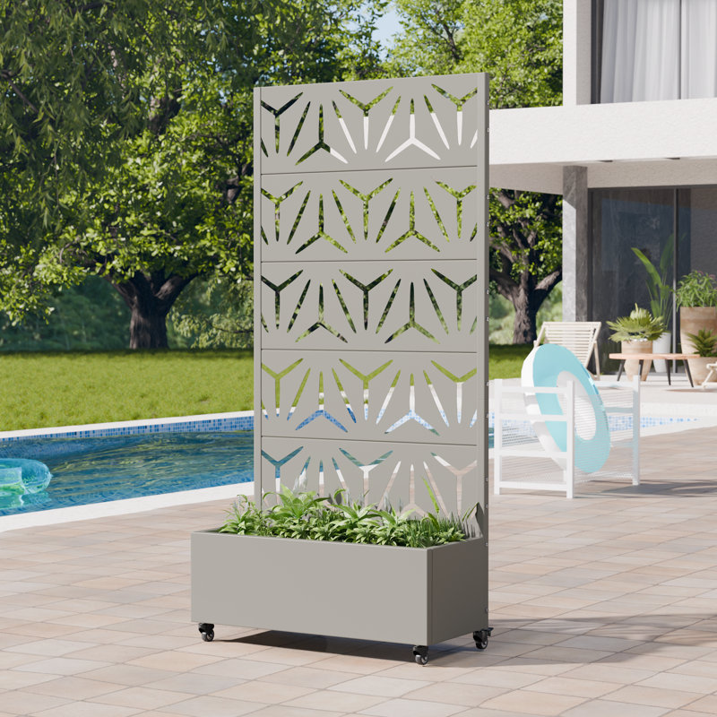 Boîte à fleurs Zephyr H 74 po x l 35 po Zephyr