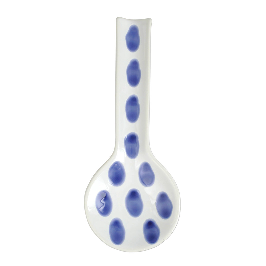 Santorini Ceramic / Porcelain Novelty Spoon Rest Viva by Vietri