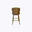 Tabourets de bar Mid-Century modernes (ensemble de 2), gris anthracite et naturel