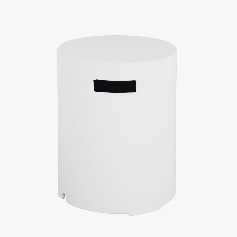 16x20 inch MGO Tank Holder/Side Table, White