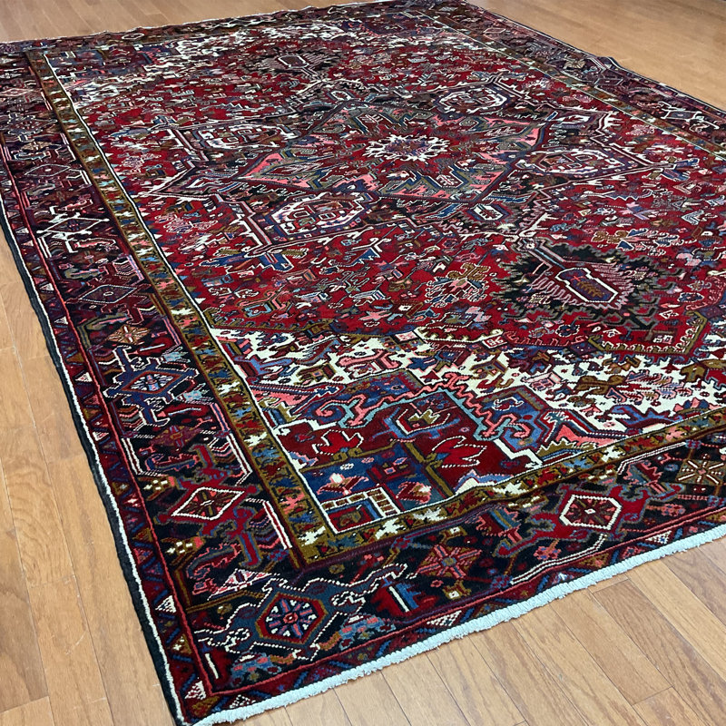 HERAT ORIENTAL Handmade Heriz Wool Rug