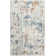 Azema Abstract Modern Machine Woven Area Rug in Beige/Blue/Rust
