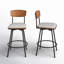 Tabouret de comptoir pivotant 27 po Avriel-1315014856-1306951145-1278769560