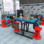 Tabouret actif en plastique Easy Rock-91368019