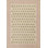 Tapis rose traditionnel en laine et nylon Anders