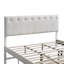 Lit Sinclair G001608-QB-UP BLÉ (matelas non inclus)-147131939