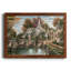 «Country Church», cadre photo, impression sur toile-1306582144-1306582159