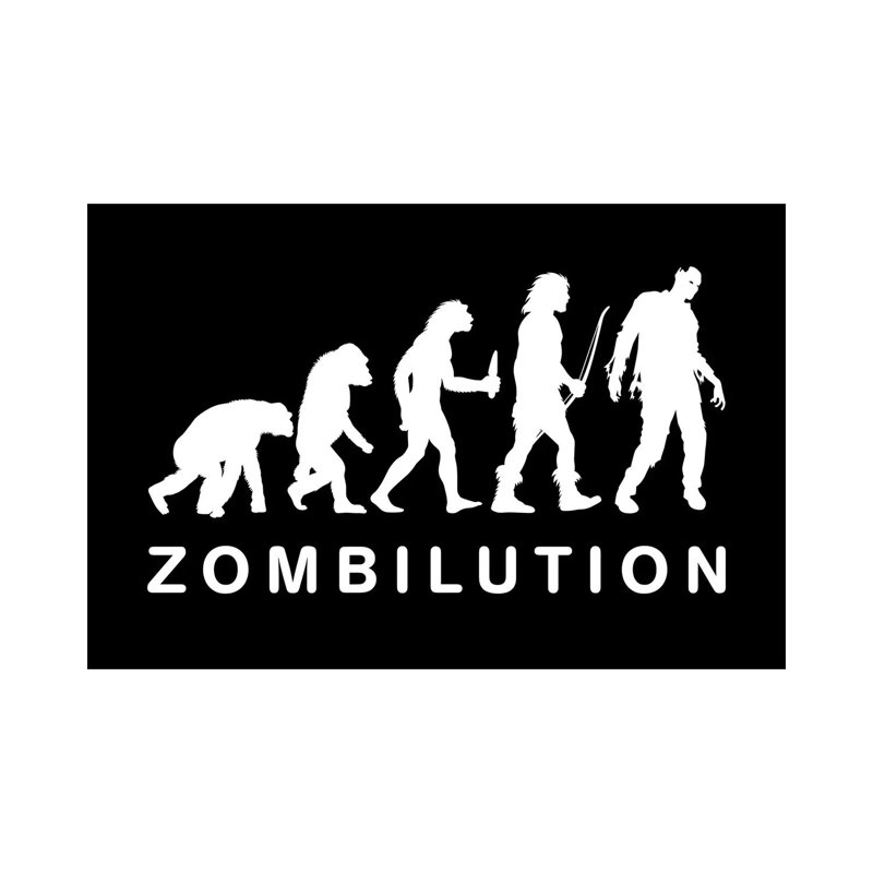 Zombilutions by Alberto Perez - Wrapped Canvas Print, 20.32cm H x 30.48cm W x 1.91cm D