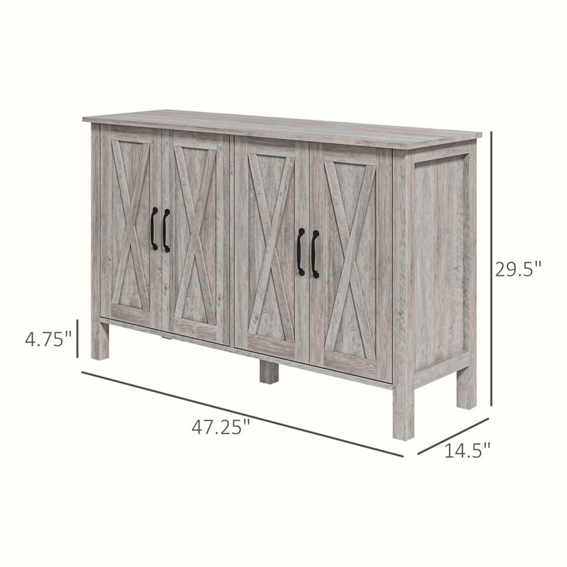 1225 Cabinet 47'' Sideboard