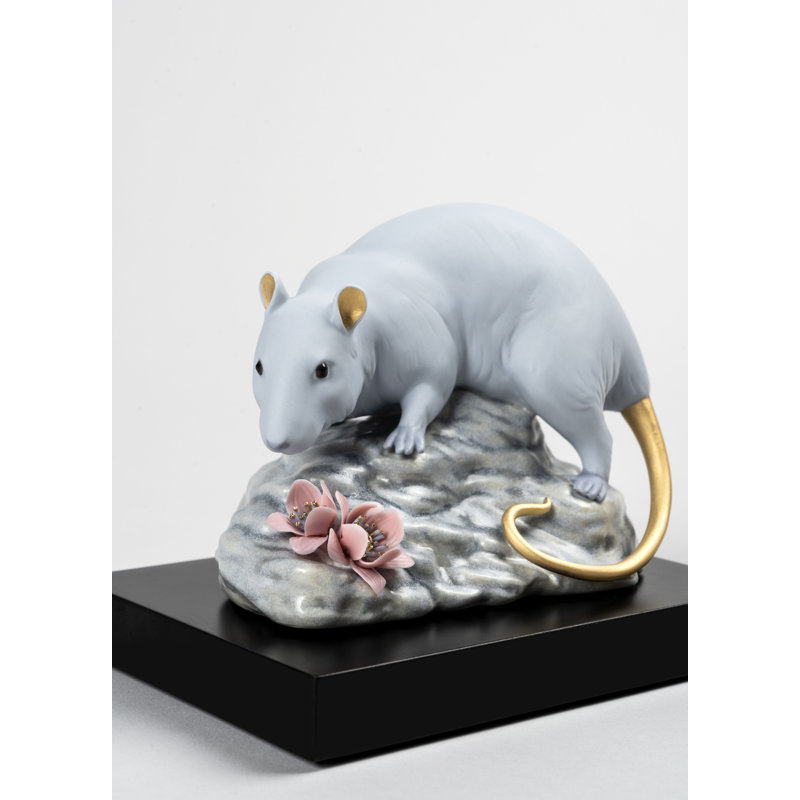 Chinese Zodiac Rat Figurine