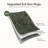 Kaldi Floral Washable Area Rug – Intricate Nature-Inspired Design, Non-Slip Soft Floor Mat for Living Room, Bedroom, and Entryway-23885829-9684032