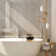 1" x 1" Marble/Metal Grid Mosaic Wall Tile