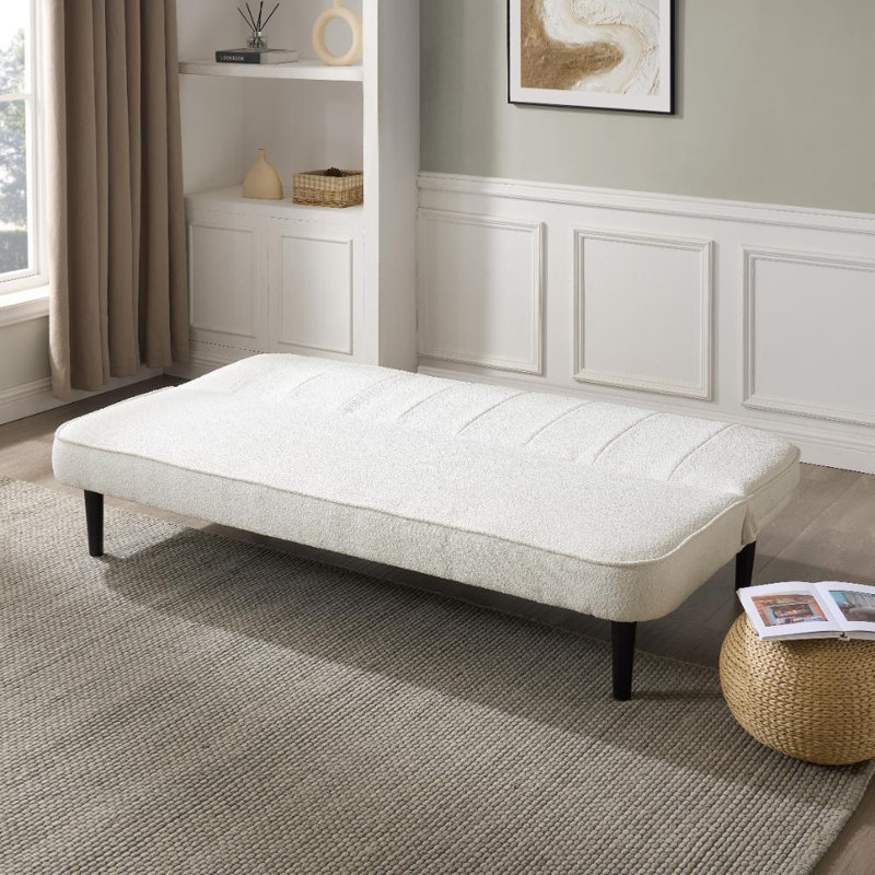 Alex 3 Seater Sofa Bed, White