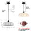 Luminaire suspendu en verre Milk Glass-220894594