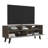 Durable TV Stand 2.0 With Three Open Shelves And Two Drawers, Ideal For Tvs Up To 52 Inches, Maximizing Storage And Style., TV Stand