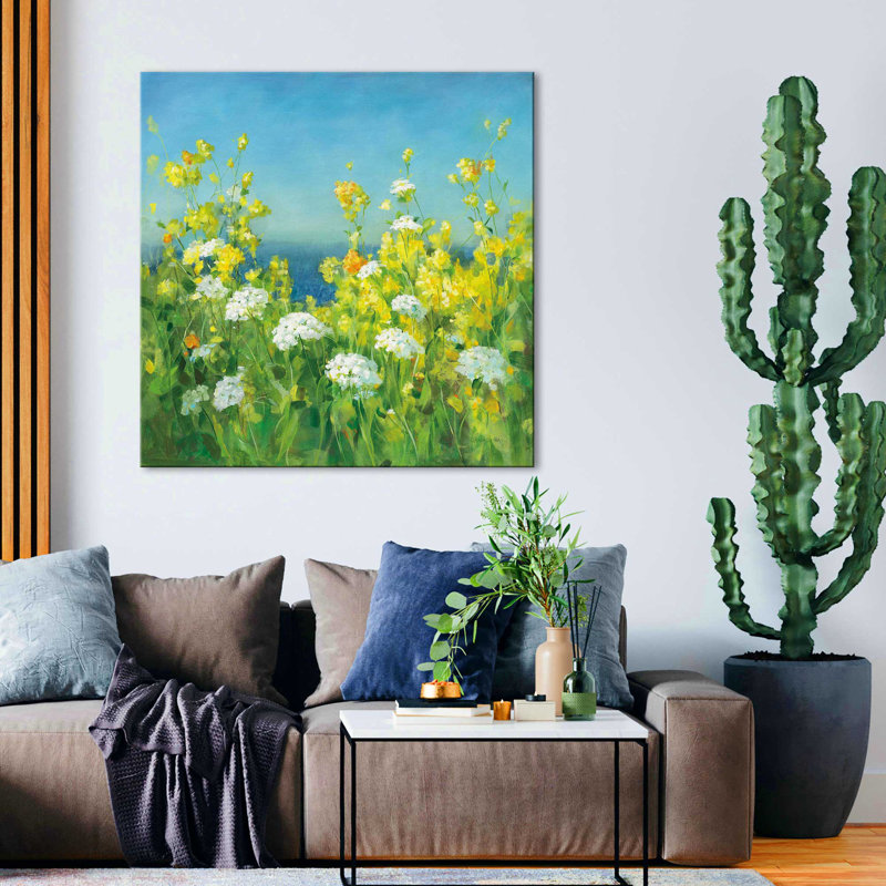" Golden Hour ", 18" H x 18" W x 1" D, Wrapped Canvas
