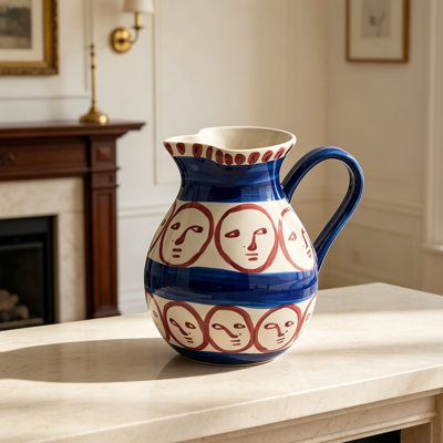 Vases de table en céramique/porcelaine à motif bourgeon de couleur